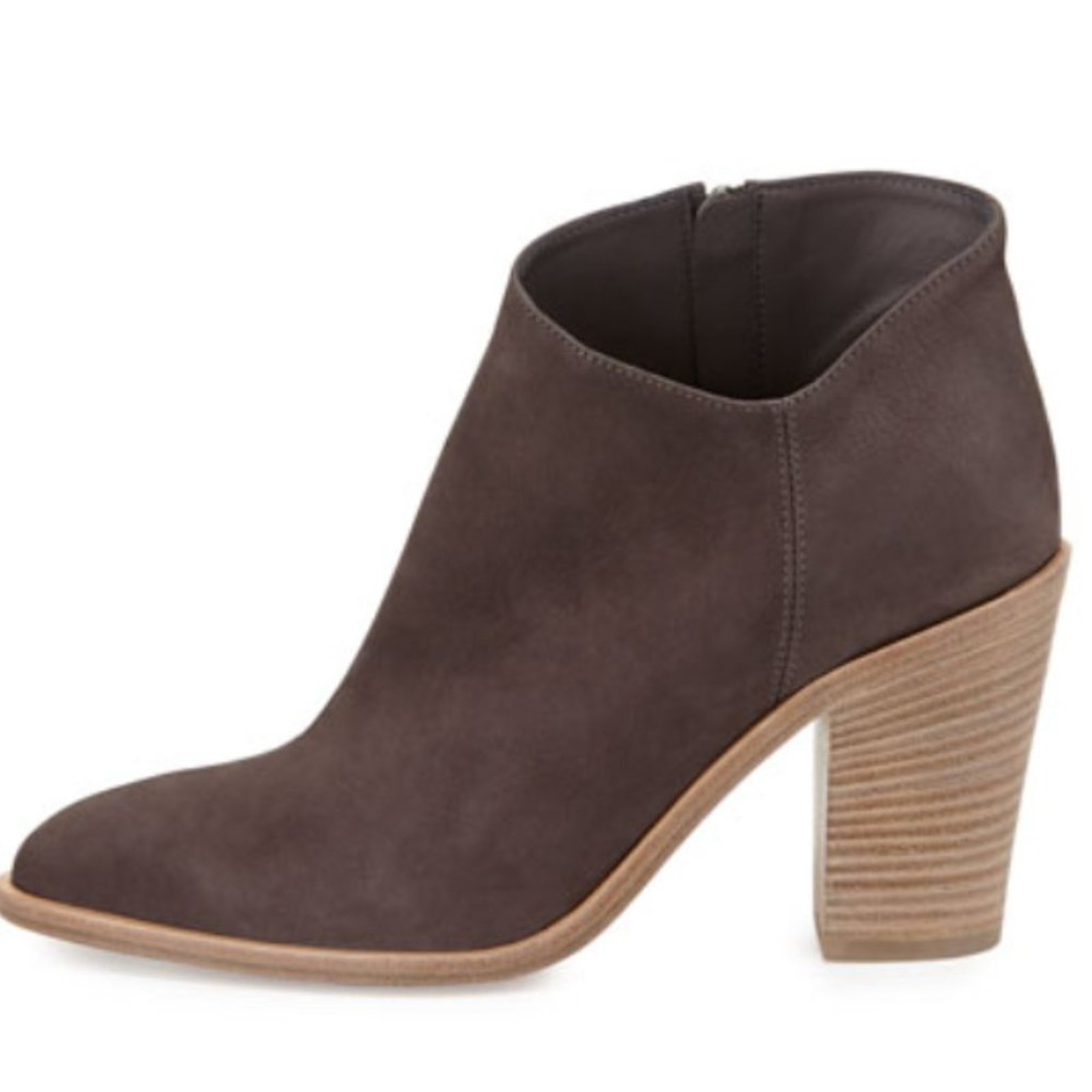 Vince Heeled Bootie. Shale Gray. Size 8.5